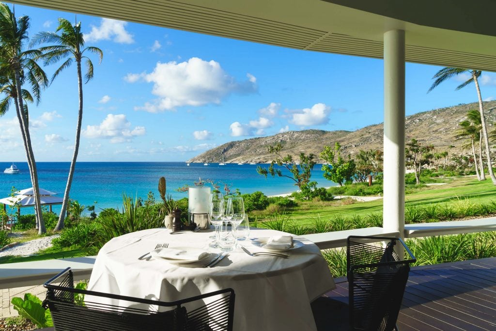 Lizard Island Resort restaurant