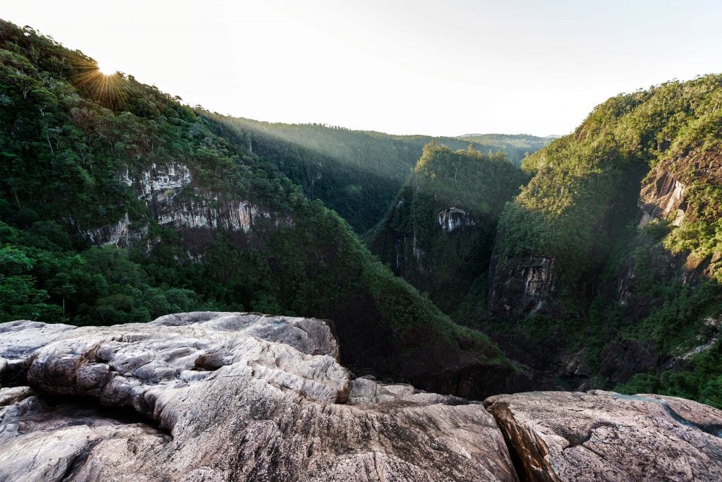 tully falls near ravenshoe