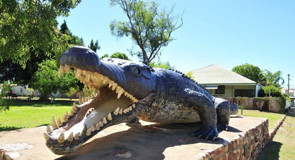 Big crocodile normanton