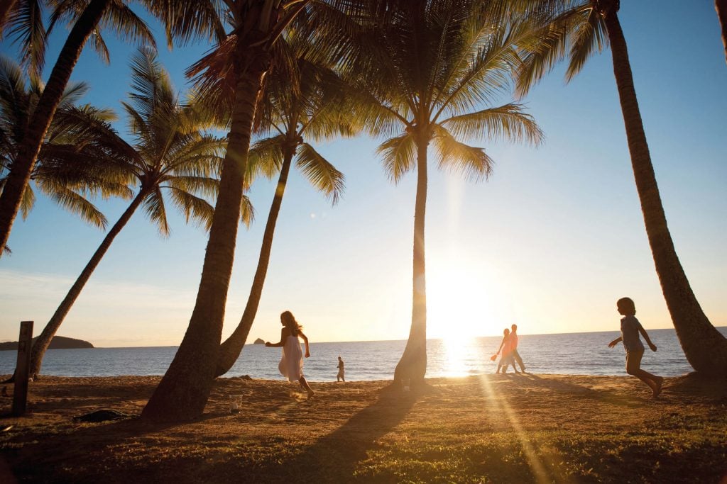 Children play in Palm Cove