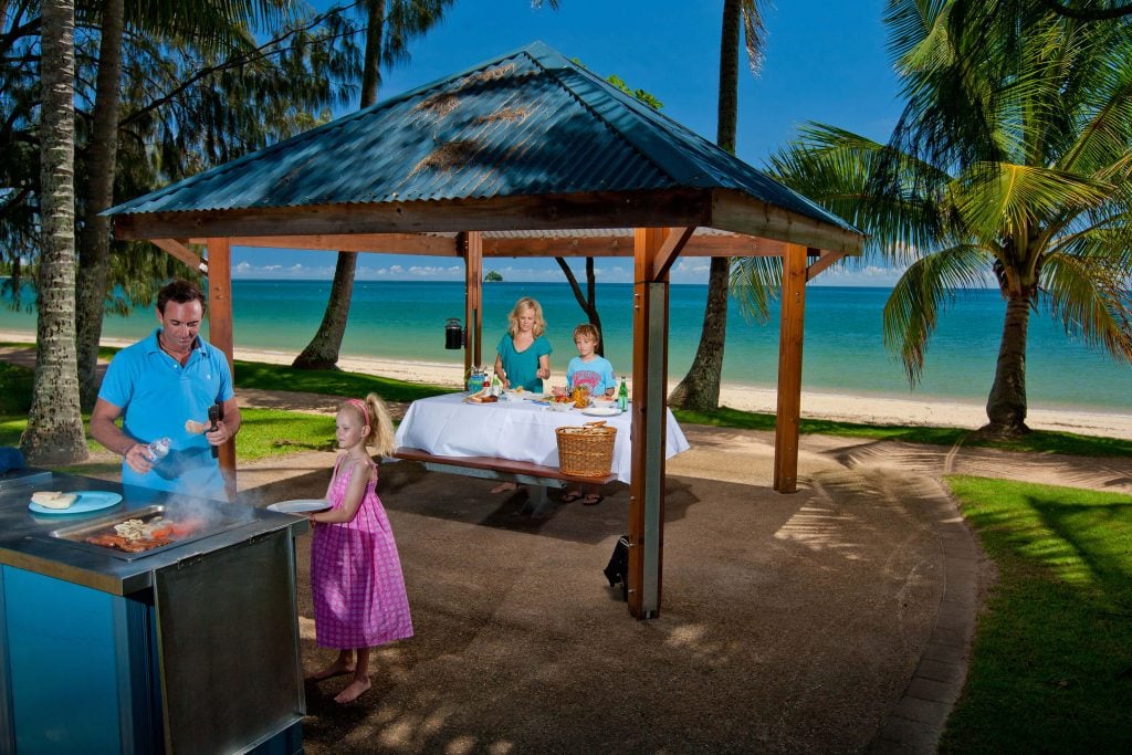 bbq on beach palm cove