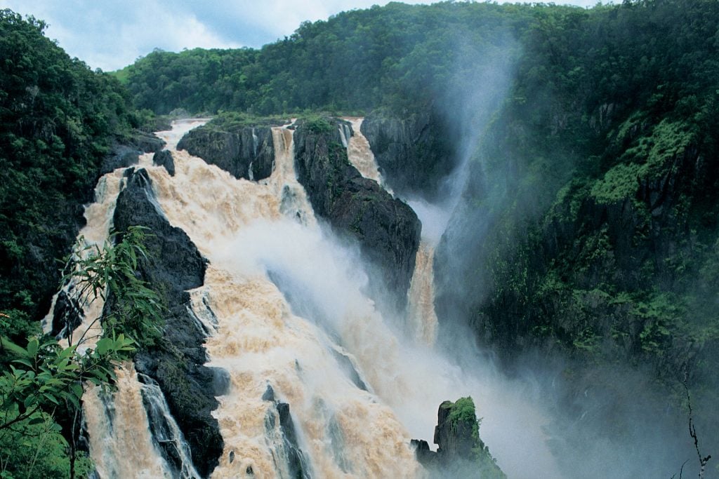 Barron Falls flood