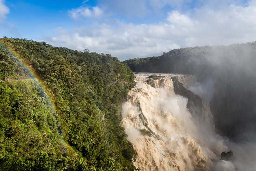 Barron Falls in Flood