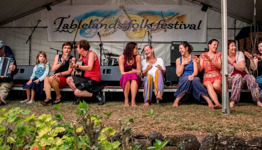 Music at Tablelands Folk Festival