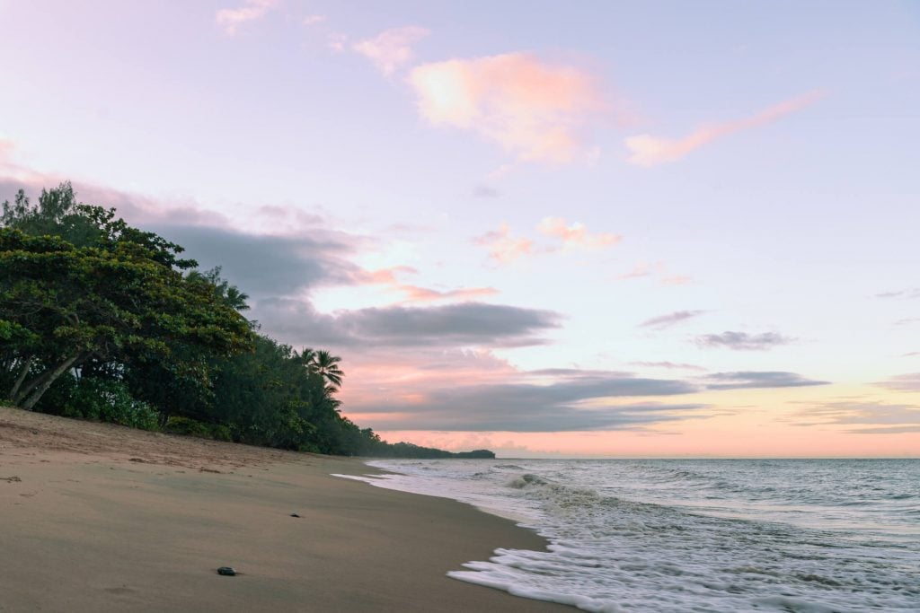 Holloways Beach sunset