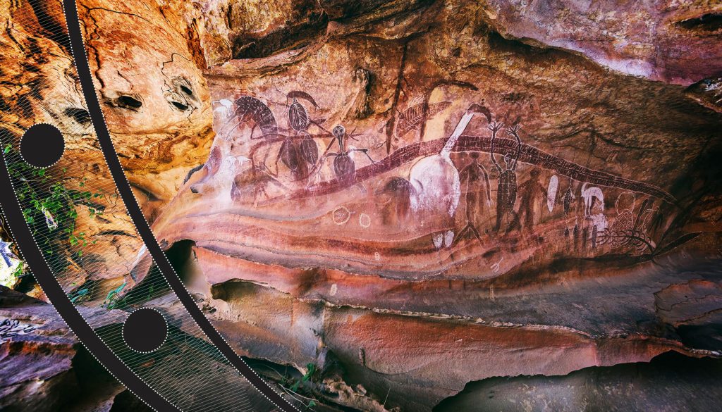 Rock art sites on quinkan country at laura