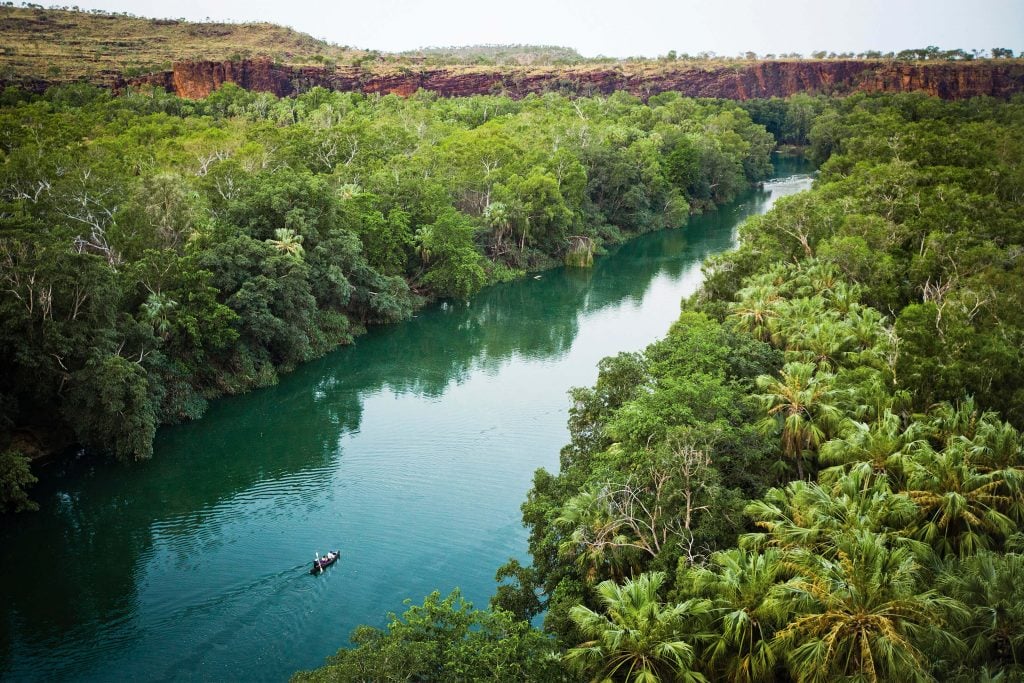 kayak at lawn hill gorge