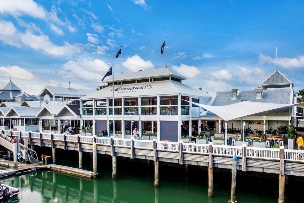 Hemingway's marina view