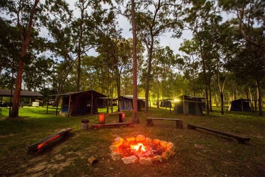 Moreton Telegraph Station Campground in Cape York