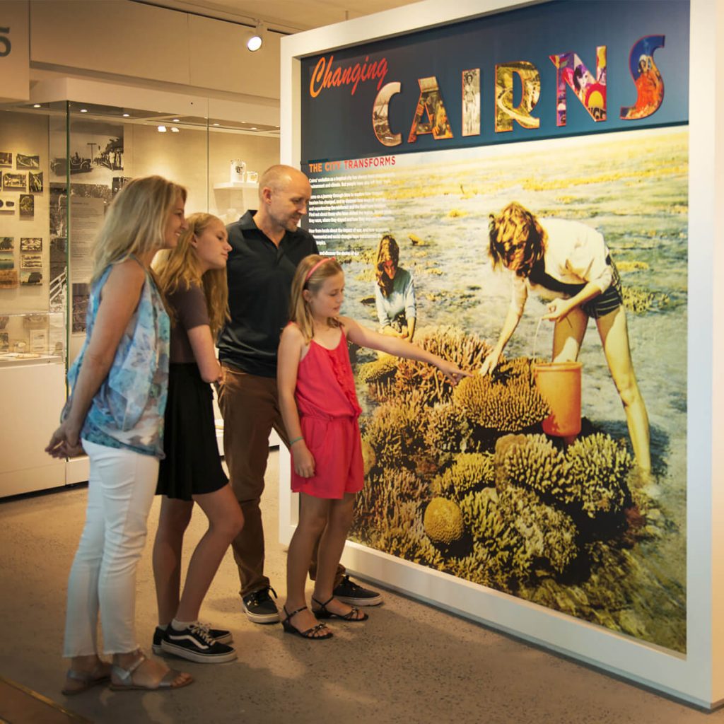 family at cairns museum