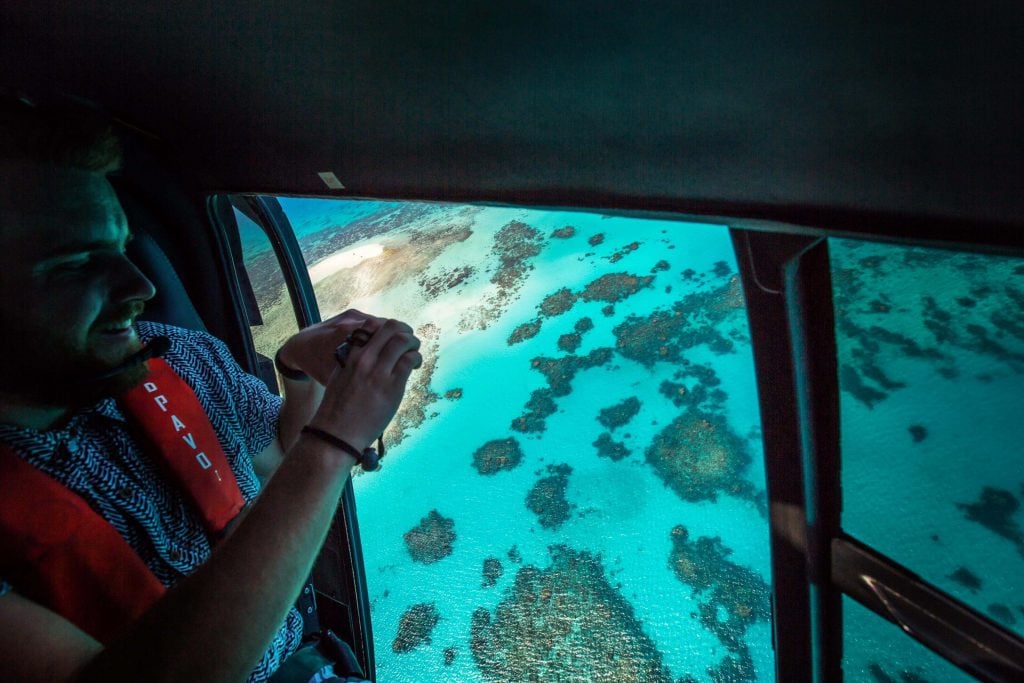 photo of reef near cairns