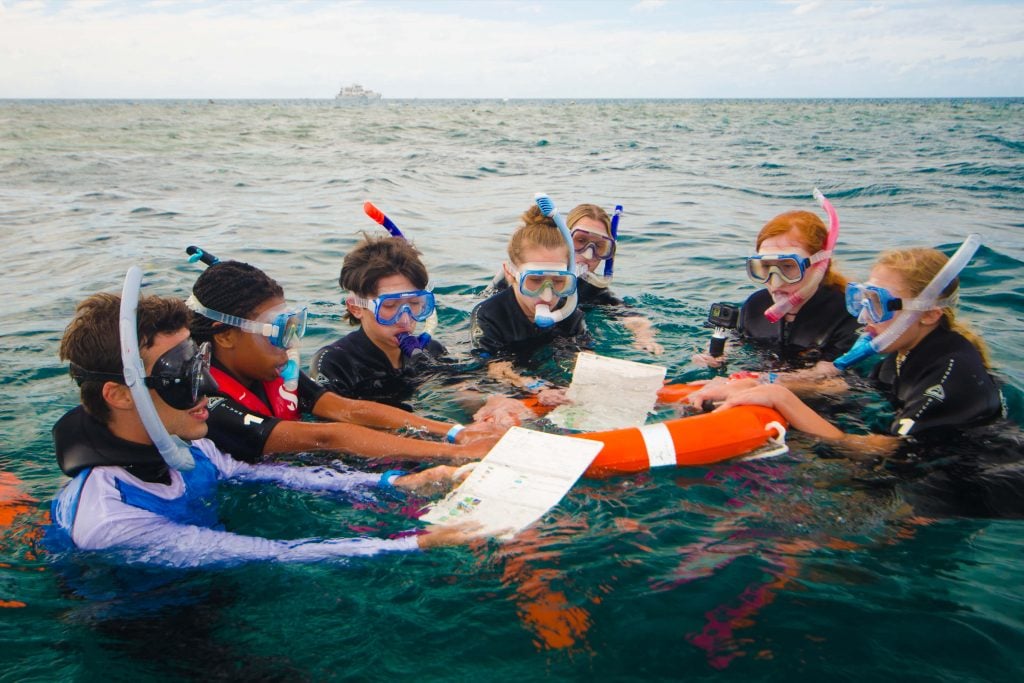 marine biologist on sunlover reef cruises