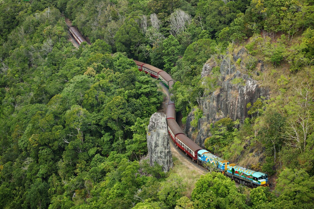 Kuranda Scenic Railway as part of Tropic Wings Tours