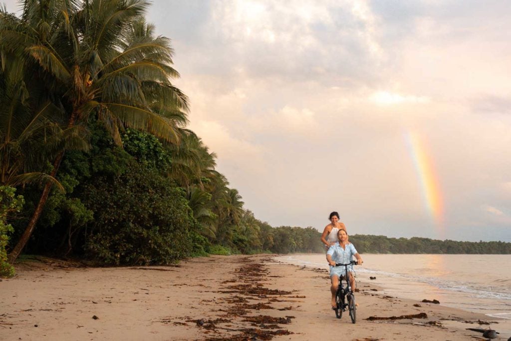 bike riding four mile beach port douglas