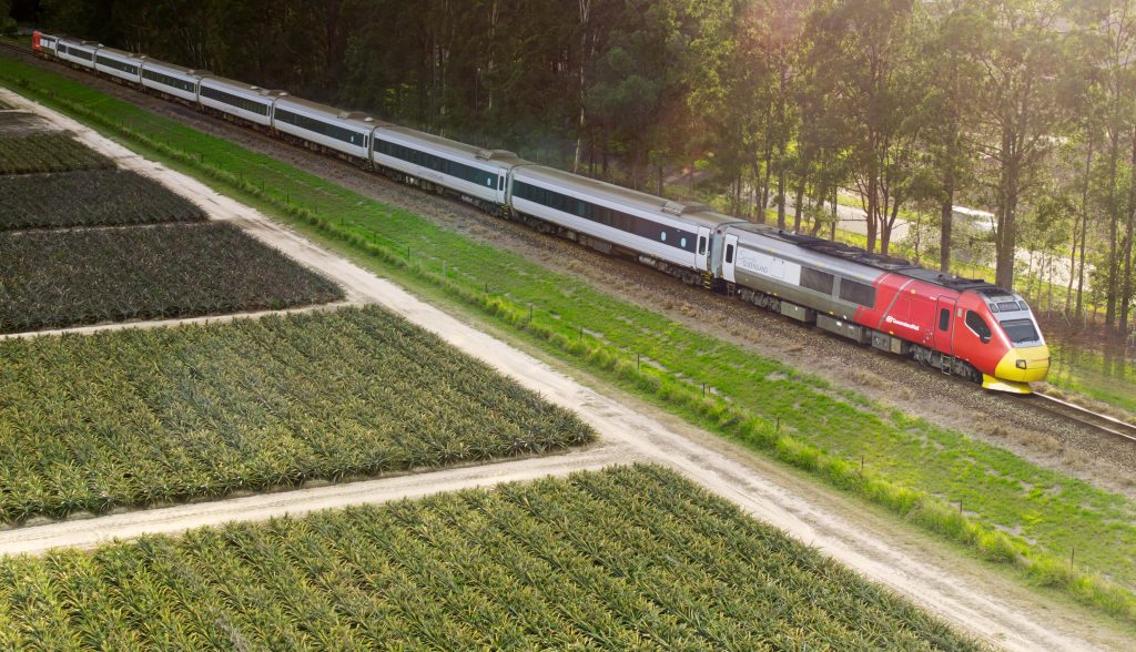 Train from Brisbane to Cairns