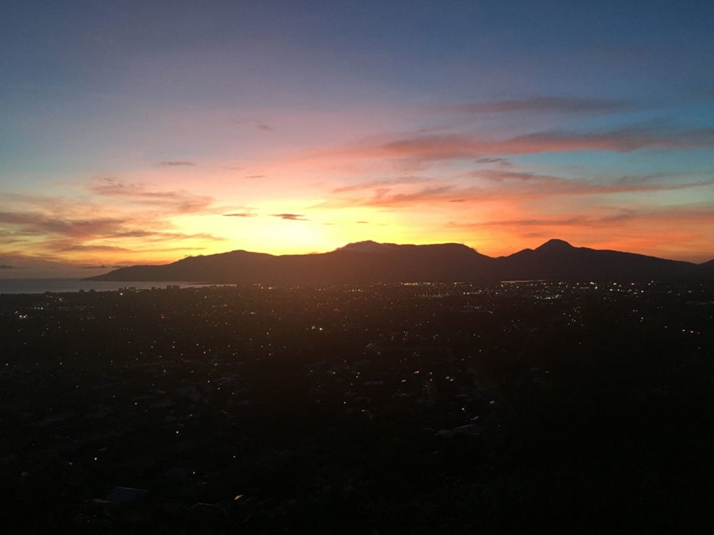 campbells mcarthur lookout at night