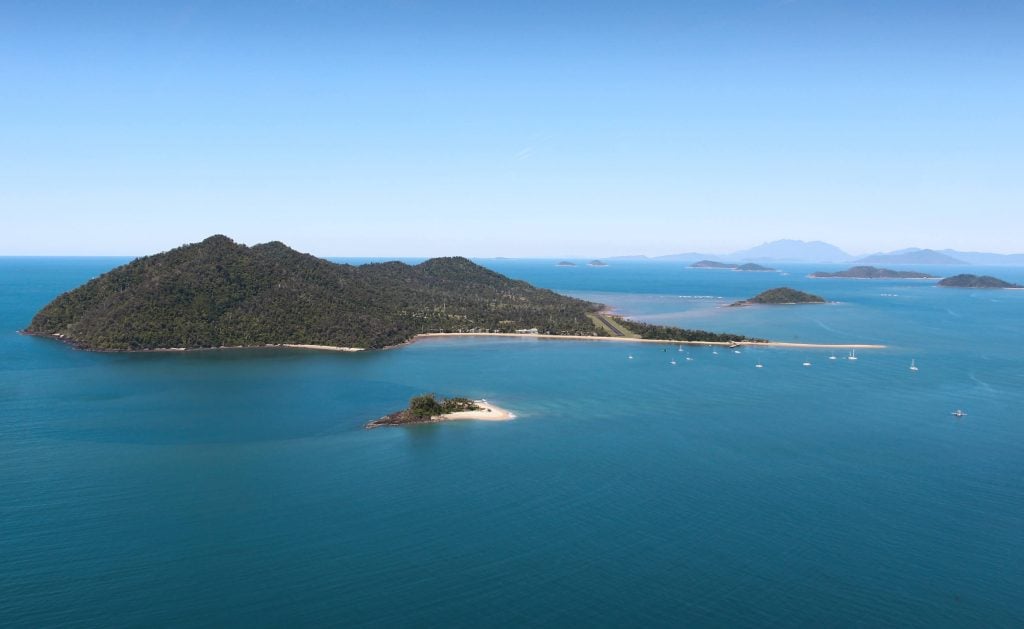 Dunk island from the air
