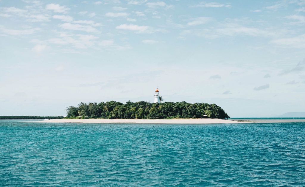 Low isles with light house