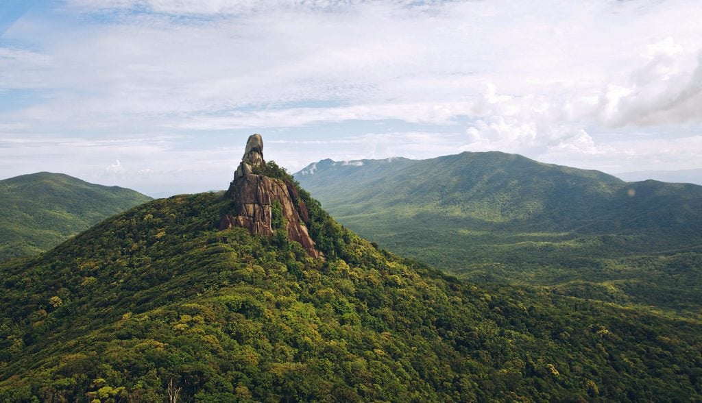 Mountains in the Daintree