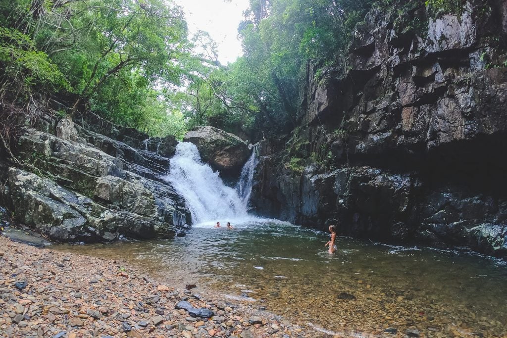 Old Weir Falls at Stoney Creek