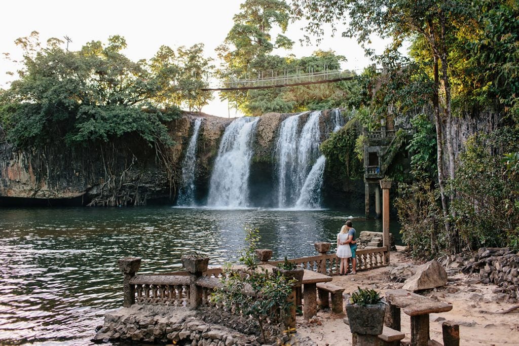 Mena Creek Falls at Paronella Park