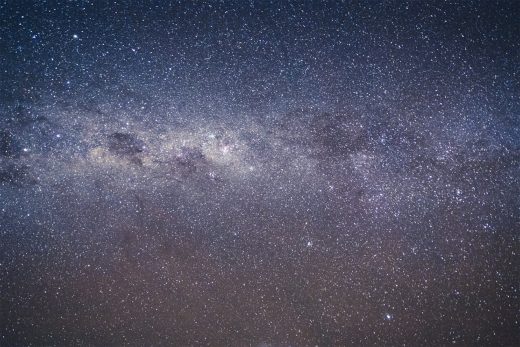 Millions of stars and milkyway
