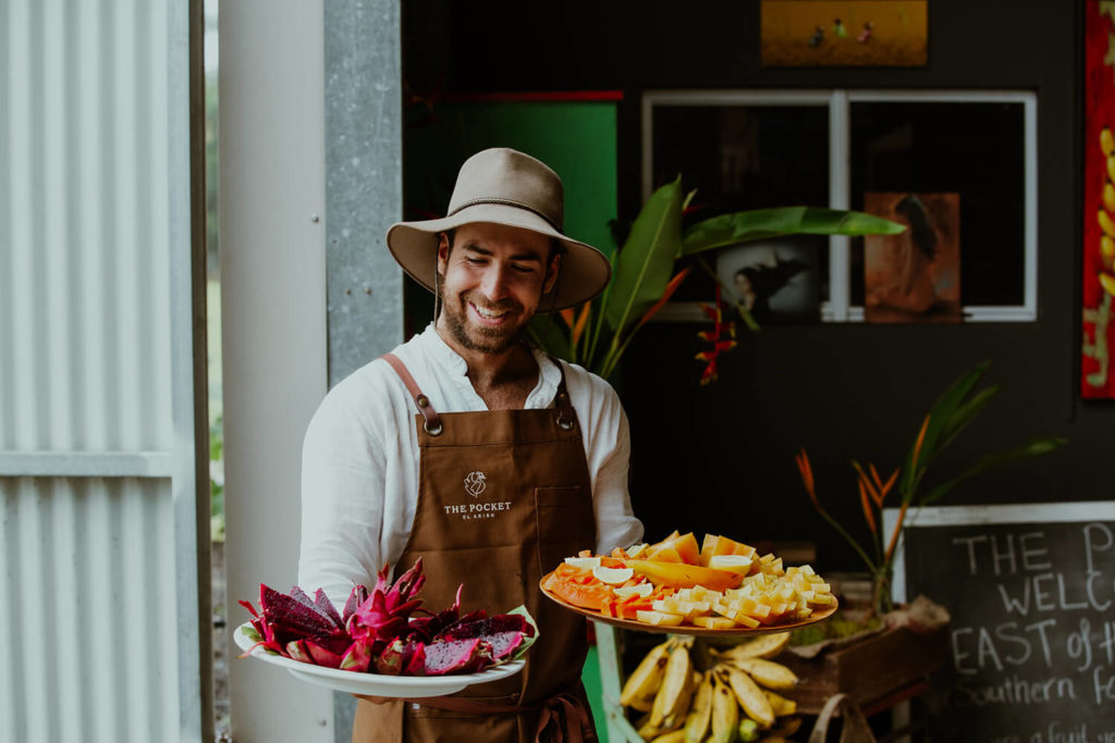 Tropical fruit at The Pocket El Arish