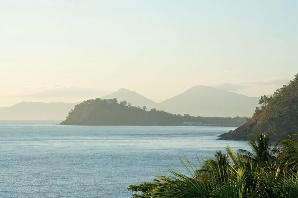 View towards Yorkeys Knob from Trinity Beach