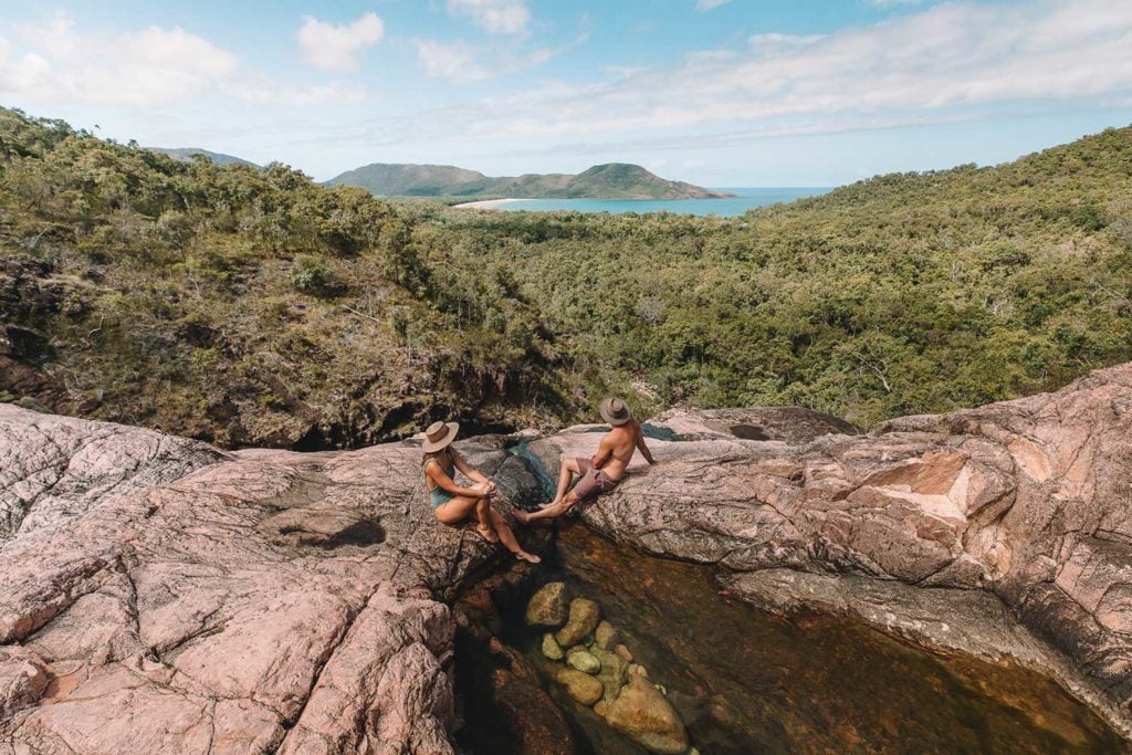 zoe falls infinity pool